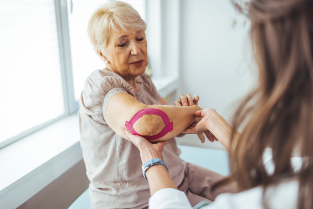 Patient receiving arm care